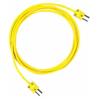 SANI-LOCK Extension Lead: Extension Lead, For Type K Thermocouple Type, 3 ft Extension Cable Lg (MPN ACC-EX-K-3-MM)