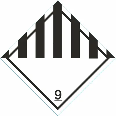 OEM DOT Container Label: 9 - Class 9: Miscellaneous Hazardous Materials