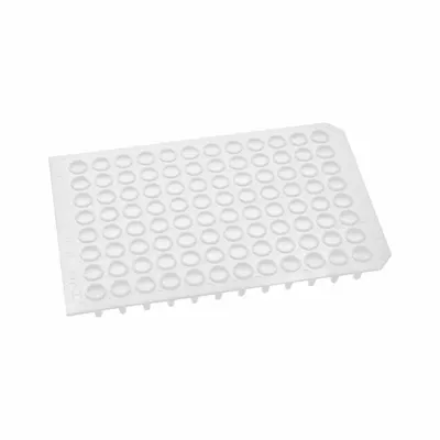 MTC BIO Well Plate: Non-Sterile, 96 Wells, 0.1 mL, 6.77 mm Dia, RNase/DNase Free - PCR Plates