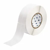 Wraparound Label: 6 in x 1 in, 2 1/4 in, Vinyl, White (Matte), For 12 AWG to 8 AWG Wire Gauge (MPN THT-81-427-1)