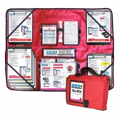Incident and triage management kit for emergency response. Includes a ChemLight for night operations. Overall length 14 in. Supports patient sorting and scene management during mass-casualty or surge events.