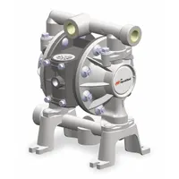 ARO Double Diaphragm Pump: Aluminum Body, 3/4 in, NPT Connection, 14.8 gpm, 230 ft Max. Head (MPN PD07R-AAS-PCC)