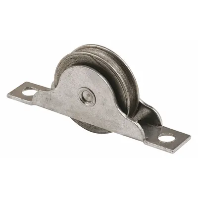 PRIME-LINE Hanging Door Roller, 2 in L, 3-13/16 in W, 60 lb Capacity, 1 Pair - Hanging Door Rollers