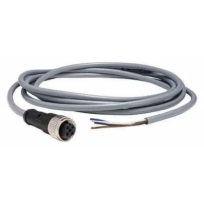 TELEMECANIQUE SENSORS XZCPV1141L5 Single-Ended Cordset - Single-Ended Cordsets with PVC Jacket for Flexing Applications