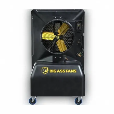 BIG ASS FANS Portable Evaporative Cooler: 2,300 sq ft, 5-15P, 120V AC - Portable Evaporative Coolers