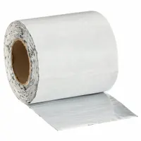 Roof Repair Tape: 6 in W, 25 ft L, 45 mil Thick, Silver, For Metal, Aluminum (MPN QR625)