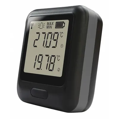LASCAR Temperature Datalogger: -40°F to 257°F, -40°C to 125°C, EL-WIFI-21CFR-DTP+ - Temperature Data Loggers