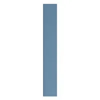 ASI GLOBAL Partition Column: Plastic Polymer, Pebble, Blue, 82 in Ht, 12 in Wd, 1 in Thick (MPN 40-90871253-9509)