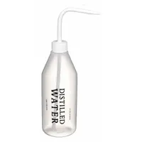 DYNALON Wash Bottle: 500 mL, Distilled Water, White, Narrow, Std Spout Spout, Colorless (MPN 506915-0002)