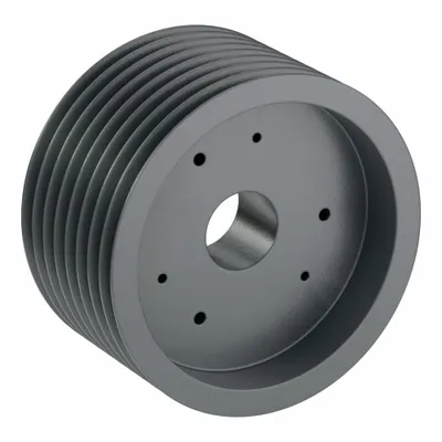 OEM V-Belt Pulley: C150 - Bushed-Bore Cast-Iron V-Belt Pulleys