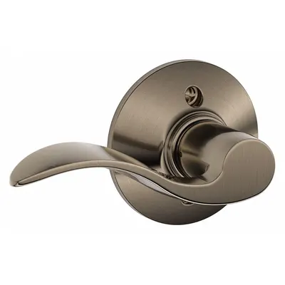 SCHLAGE Door Lockset: Dummy Lever Locksets, Nickel