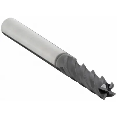 OSG Square End Mill: Carbide, TiAlN Coated, 4 Flute, 5 mm Mill Dia, 16 mm LOC - General Purpose Carbide Square End Mills