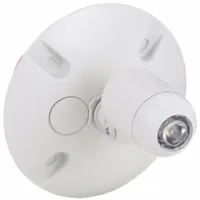 Remote Head: LED, Aluminum, Wall, 2 W Lamp Watt, 1 Lamps, 4.8 V, Adj, White, Wet Location Rated (MPN EVOSW)
