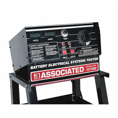 ASSOCIATED EQUIP Battery Tester: Battery Load Tester, Battery Load Tester, 36 in Overall Wd - Digital Display Battery Testers