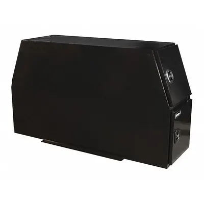 BUYERS PRODUCTS Backpack Truck Box: Backpack Truck Box, Steel, 24 in Overall Dp - Four-Door Backpack Truck Boxes with Flat Base