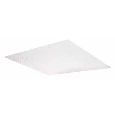 LITHONIA LIGHTING Replacement Lens: 24 in Lg, 21 3/4 in Wd, 1 in Ht, Unfinished - Replacement Lenses & Reflectors