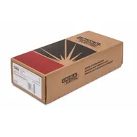 E7024 classification stick electrodes for high-deposition welding of carbon steel. Supplied in 7/32 in diameter by 18 in length, 50 lb packages. As welded, tensile strength ranges from 77 to 86 ksi and yield strength from 66 to 71 ksi. Suitable for applications requiring fast fill and high productivity, such as shipbuilding, structural fabrication, and heavy equipment manufacturing