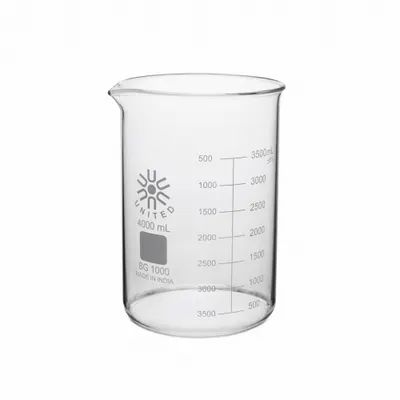 OEM Beaker: 4,000 mL - Low Form Glass Beakers