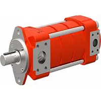 BUCHER HYDRAULICS Hydraulic Motor: QXM, SAE B 2-Bolt, 7.6 cu in/rev, 4,000 RPM Max. RPM, 3045 psi (MPN QXM62-125N)