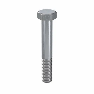 LINDSTROM Hex Head Cap Screw: Steel, Class 8.8, Zinc Plated, M12, Metric, 75 mm lg - Class 8.8 Steel Hex Head Cap Screws