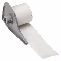 Wraparound Label: 1 1/2 in x 3/4 in, 3/4 in, Vinyl, White (Matte), For 10 AWG to 4 AWG Wire Gauge (MPN M7-30-427)