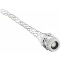 Dust Tight Cord Connector with Strain Relief: Straight, Aluminum, 1/2 in MNPT, 0.43 in to 0.54 in (MPN 073031208)