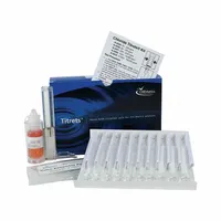 CHEMETRICS Water Quality Test Kit: Chloride, 1,000 to 10,000 ppm, 1,000 ppm, 30 Tests (MPN K-2055)