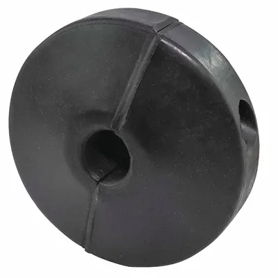 COXREELS Bumper Stop: Rubber, For 1/2 in Hose Dia, 3 1/2 in Hose Stop Overall Outside Dia. - Hose Reel Bumper Stops