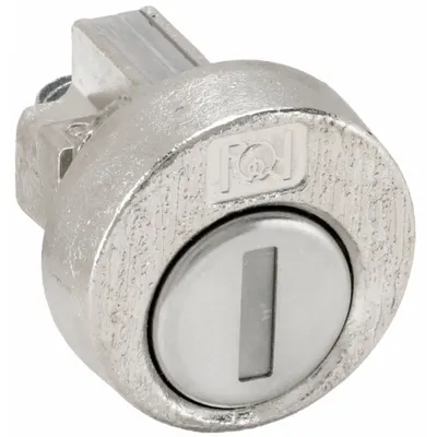 COMPX NATIONAL Cam Lock: Std Keyed Cam Lock, Keyed Different, Zinc Die-Cast, Nickel - Keyed Cam Locks