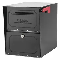 Mailbox: Not USPS Master Lock Compliant, 1 Doors, Horizontal, 15 1/4 in H x 11 1/2 in W x 12 in D (MPN 6200B-10)