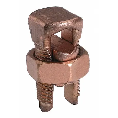 BURNDY Split-Bolt Connector: For Wire Size 6 AWG – 8 AWG, Copper Body Material - Split Bolts