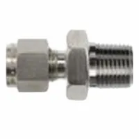 BRENNAN INDUSTRIES Compression Fitting Straight: 1/4 in OD x 1/4 in Pipe Fitting Size (MPN NS7000-04-04-SS)