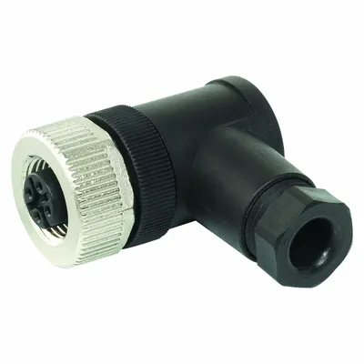 MURRELEKTRONIK Circular Connector: A Coded, 5 Socket, M12 Screw, IP67, Screw Terminals - Field-Wireable Industrial M12 Circular Connectors