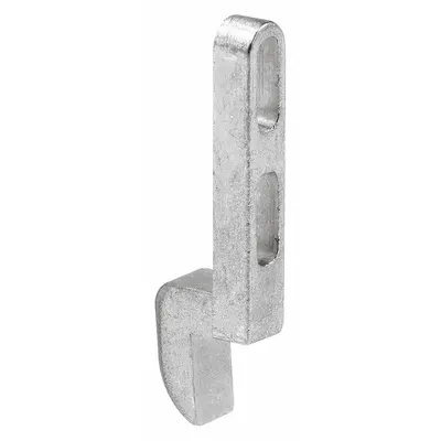 PRIME-LINE Keeper: Keeper, 1 3/16 in Overall Ht, 7/32 in Overall Lg, 1/4 in Overall Wd - Screen Door Hardware