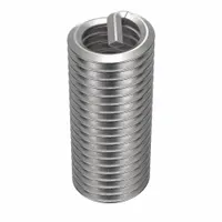 HELI-COIL Helical Insert: Tanged Tang Style, Screw-Locking, M10-1.50 Thread Size, Plain, 100 PK (MPN A4184-10CN300)