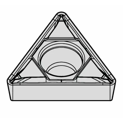 WIDIA Triangle Turning Insert: TCMT2151FP - Triangle (T) Indexable Turning Inserts
