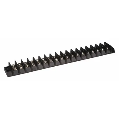 OEM Barrier Terminal Strip: 18 Poles - Surface Mount Barrier Strips