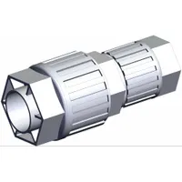 SMC High Purity Tube Fitting: 1 in OD x 3/4 in OD Size, Compression x Compression, PFA (MPN LQ3U6A-R1)