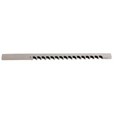 HASSAY SAVAGE CO. Keyway Broach: 1/4 in Keyway Wd, 16 in Broach Lg - Davis-Style Keyseating Broaches