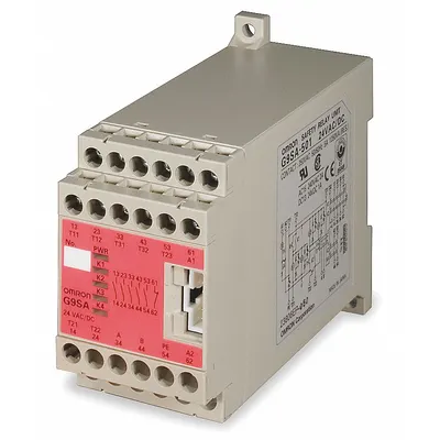 OMRON Safety Relay Extension Module: DIN-Rail Relay Mounting, 8 Pins/Terminals - DIN-Rail Mounted Relays