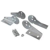 KABELSCHLEPP Mounting Bracket Set: 11 in, Fixed End/Moving End (MPN S1800 MB4)