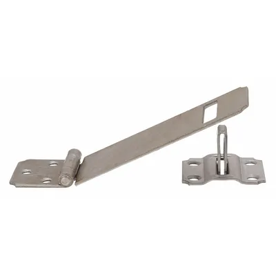 OEM APPROVED VENDOR Steel Conventional Hasp, 1-1/8 in Ht, 4-1/2 in Lg, 1-1/2 in Wd - Conventional Hasps