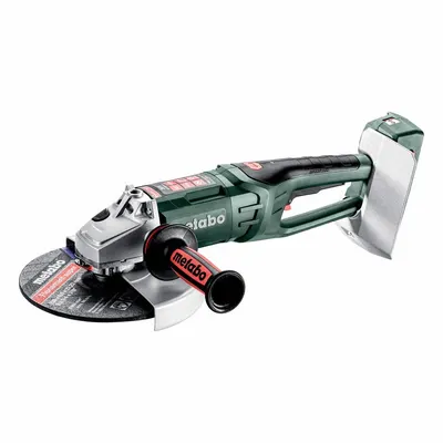 METABO Angle Grinder: 9 in Wheel Dia, Brushless Motor, 18V DC, Std Head, Barrel Grip Grip - Metabo Cordless Angle Grinders