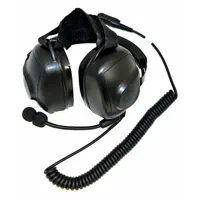 MOTOROLA Headset: Behind-the-Neck Earmuff, 24 dB NRR, Wired for XPR3000, XPR3000e, DP3000e Series (MPN PMLN6760A)