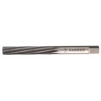 YANKEE Hand Reamer: 17/32 in, Spiral Flute, LH, High Speed Steel (MPN 403-17/32)