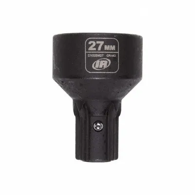 INGERSOLL RAND Impact Socket: Metric, 27 mm Socket Size, 6-Point, Std - Insider & DXS Impact Sockets