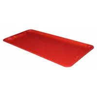 TOTELINE Lid: 42 1/2 in x 20 in, Red, Fiberglass (MPN 7801185280)