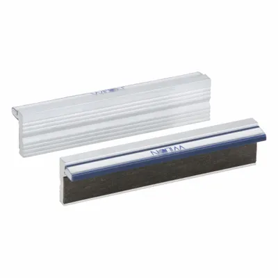 WILTON Magnetic Jaw Cap: Aluminum, For 5 1/2 in Vise Jaw Wd, 5 1/2 in Jaw Cap Wd - Magnetic Vise Jaw Caps