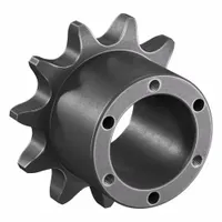 TRITAN Bushed Roller Chain Sprocket: For 80 Chain, 11 Teeth, 4.494 in Pitch Dia, Steel (MPN 80SH11H)