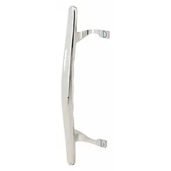 This recessed handle lock is designed for sliding doors in residential and light commercial settings. It provides a flush, low-profile appearance while securing the door against unauthorized access. Dimensions: 9 1/2 in height, 2 1/2 in width.